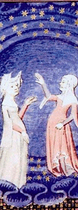 Christine de Pizan u. Sibylle von Cumae